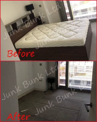 Bed and mattress removal Canary Wharf E14
