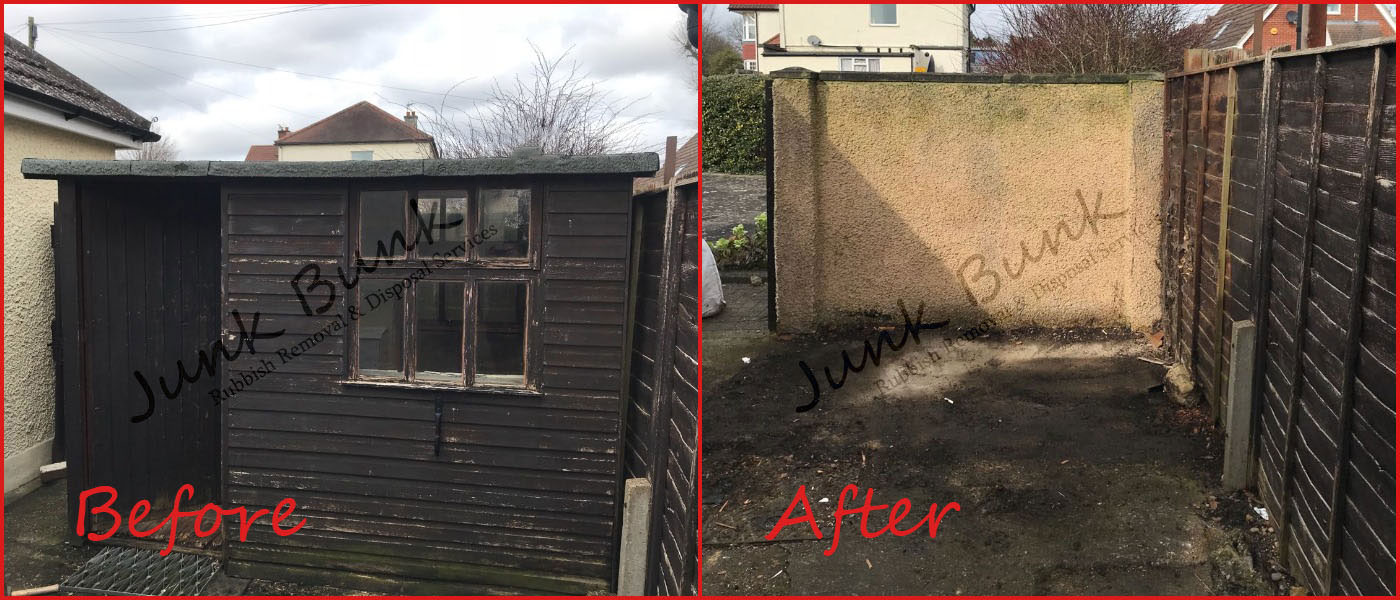 Shed Removal and Disposal in London