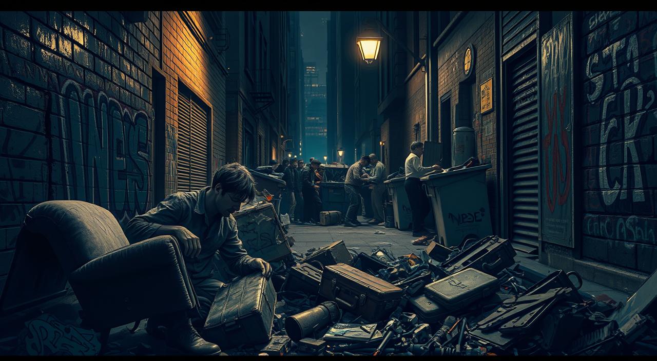 dumpster diving