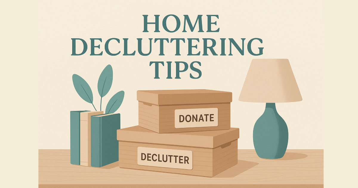 home decluttering tips