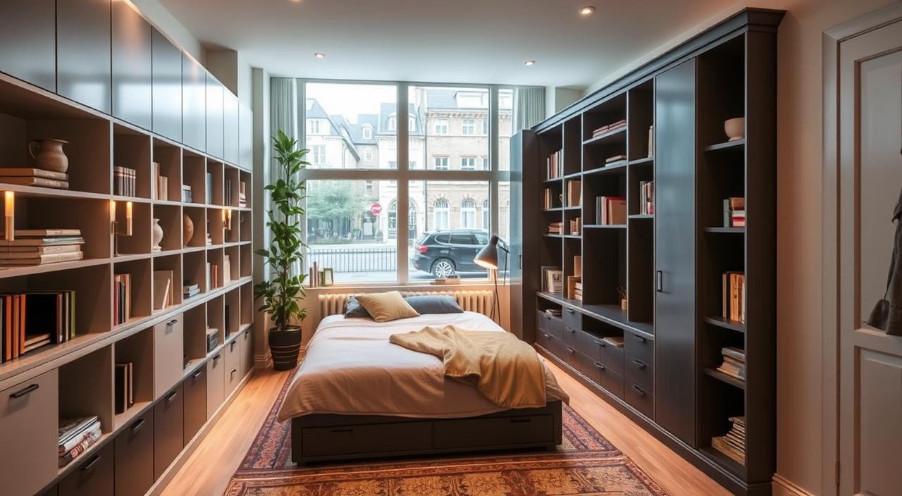 small flat storage london