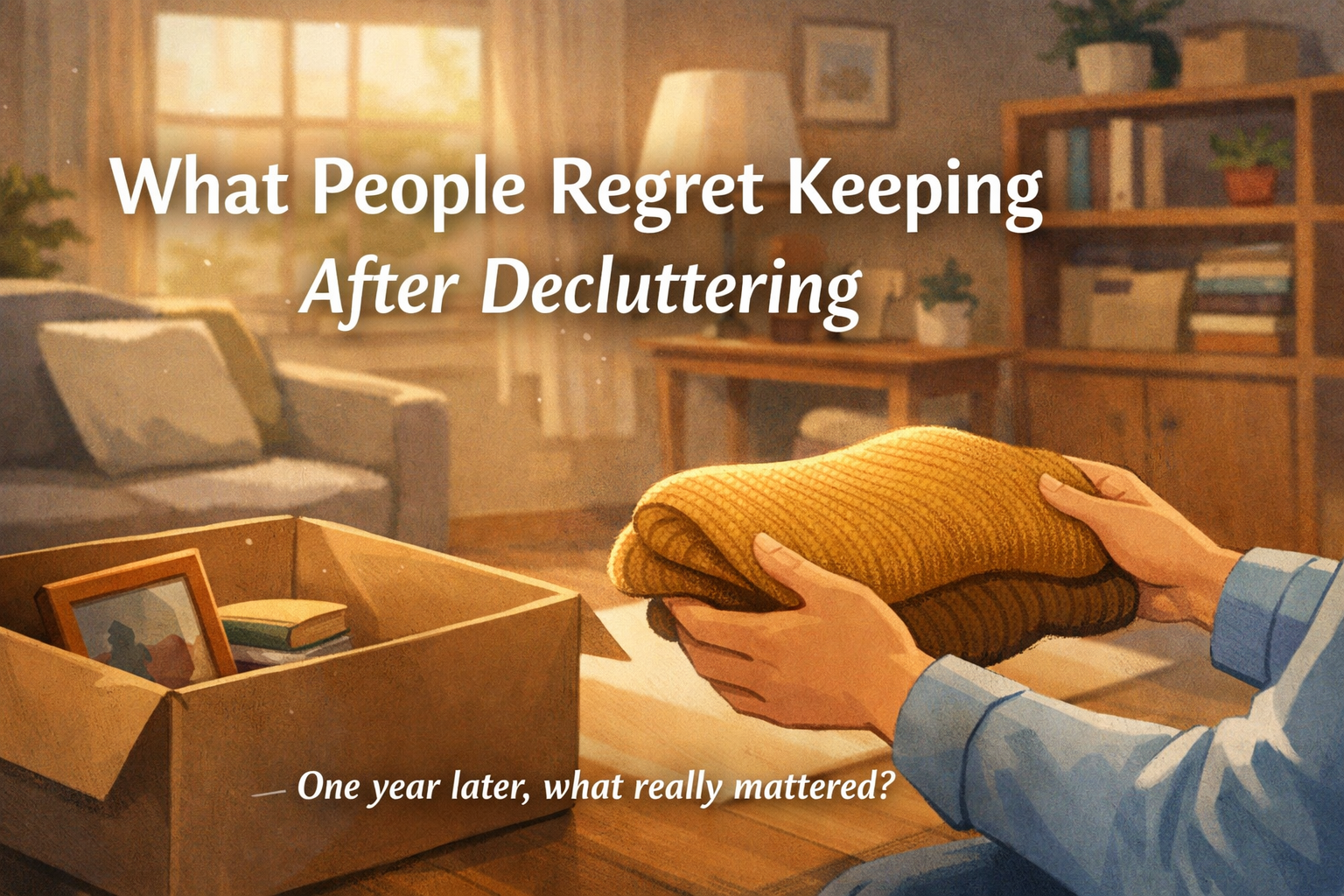 what people regret keeping after decluttering