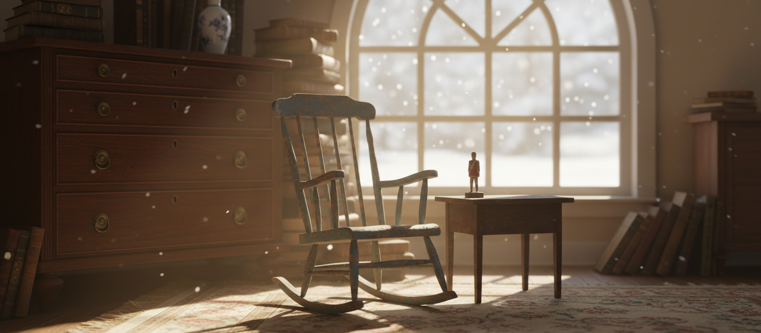 old furniture in home