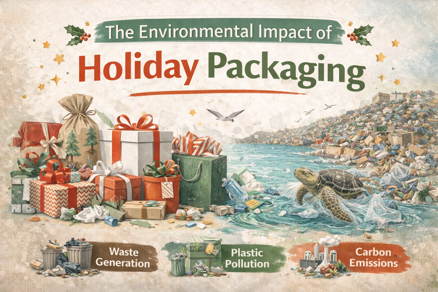 fi environmental impact of holiday packaging