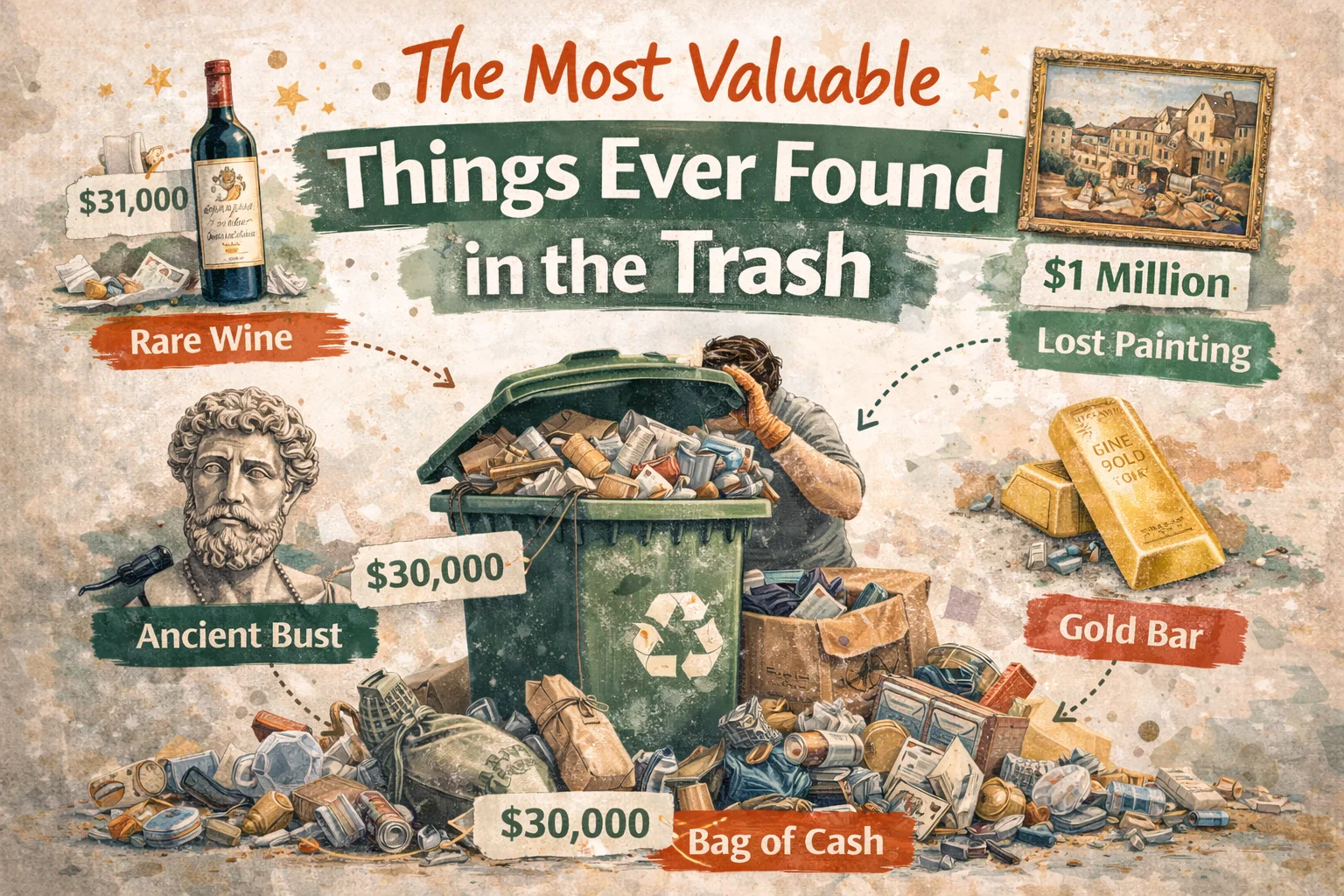 fi the most valuable things ever found in the trash
