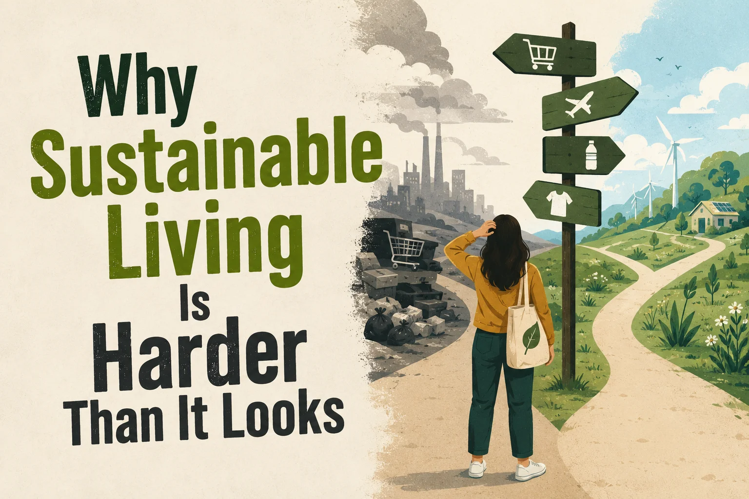 fi hwy sustainable living is harden than it looks