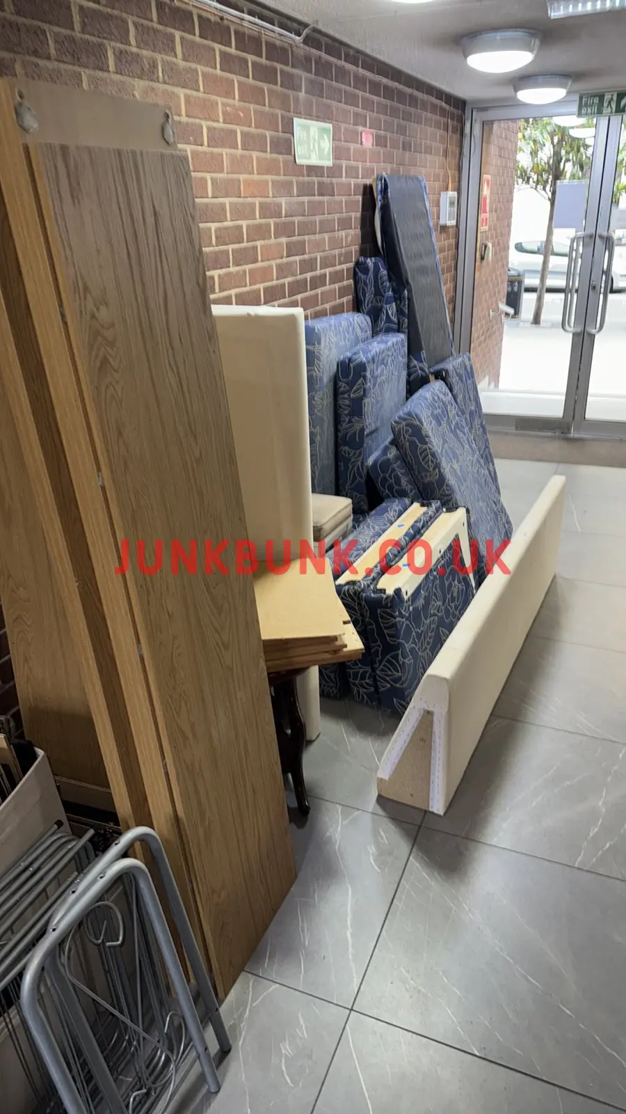 W2 3RX - sofa-mattress-removal-before2
