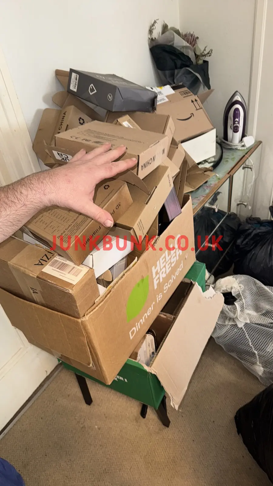 rubbish removal-NW3 7SS-before3