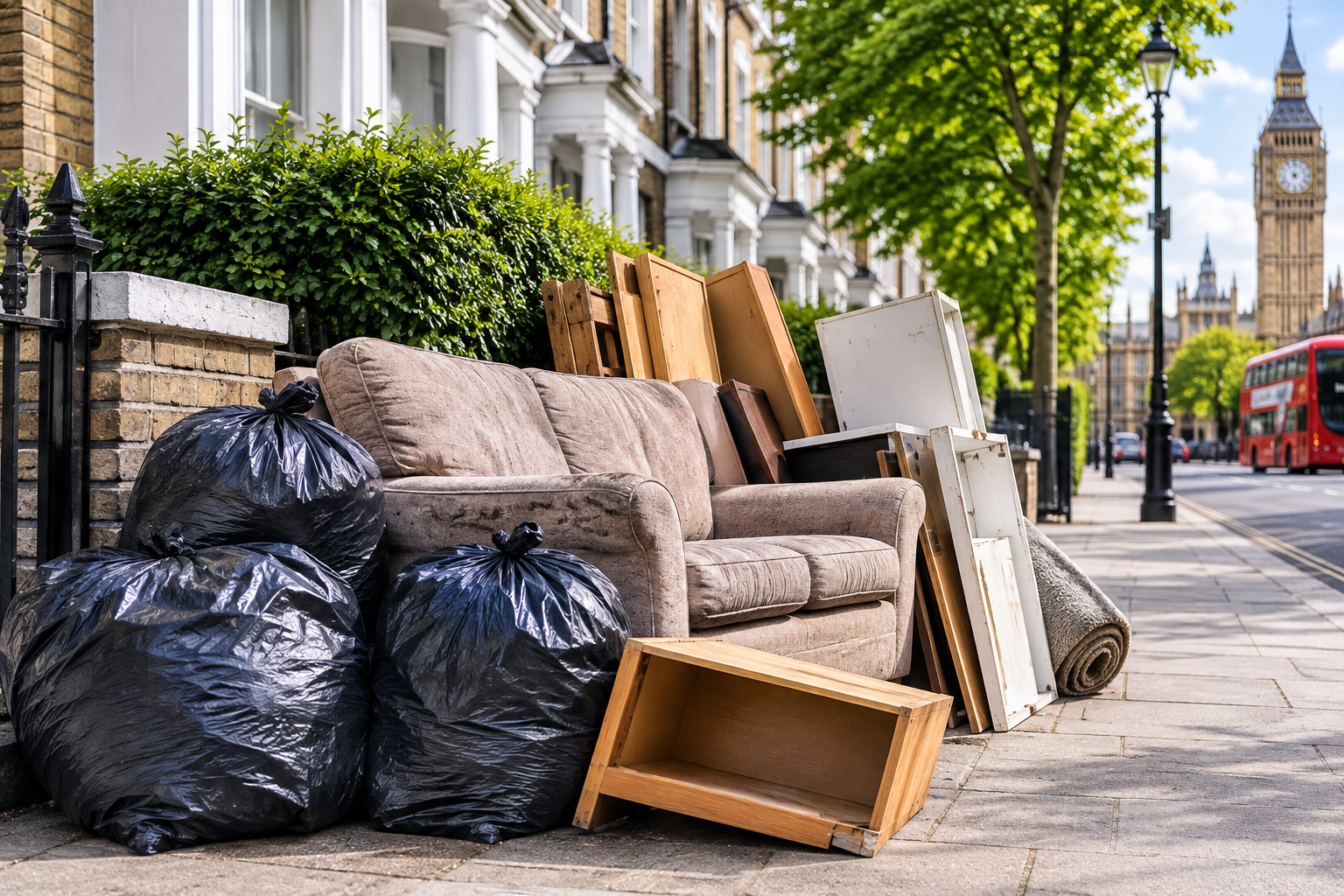 How to Get Rid of Rubbish Without a Skip in London